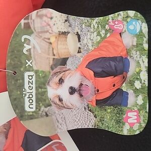 Dog Jacket, Nobleza Waterproof & Windproof Fleece Lined Dog Winter Coat NEW